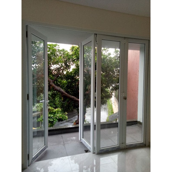 Pintu folding upvc conch - Gambar 2