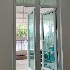 Jendela swing upvc conch