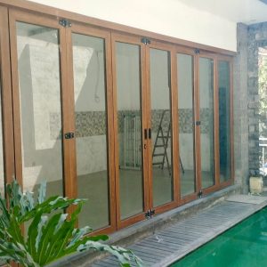 Pintu folding upvc conch